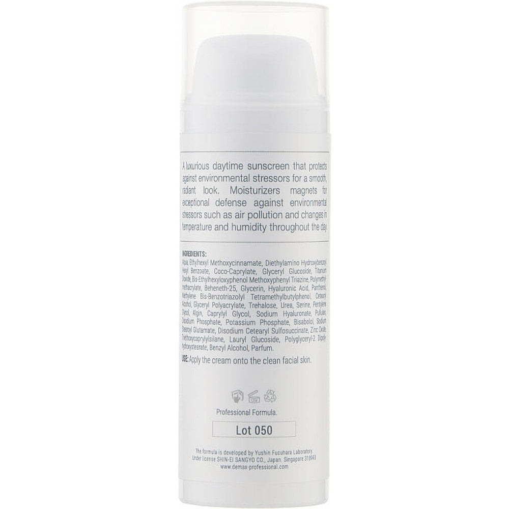 Антиоксидантний захисний зволожувач SPF 80 - Demax Sun Protect Moisturizer Cream SPF 80 фото 2