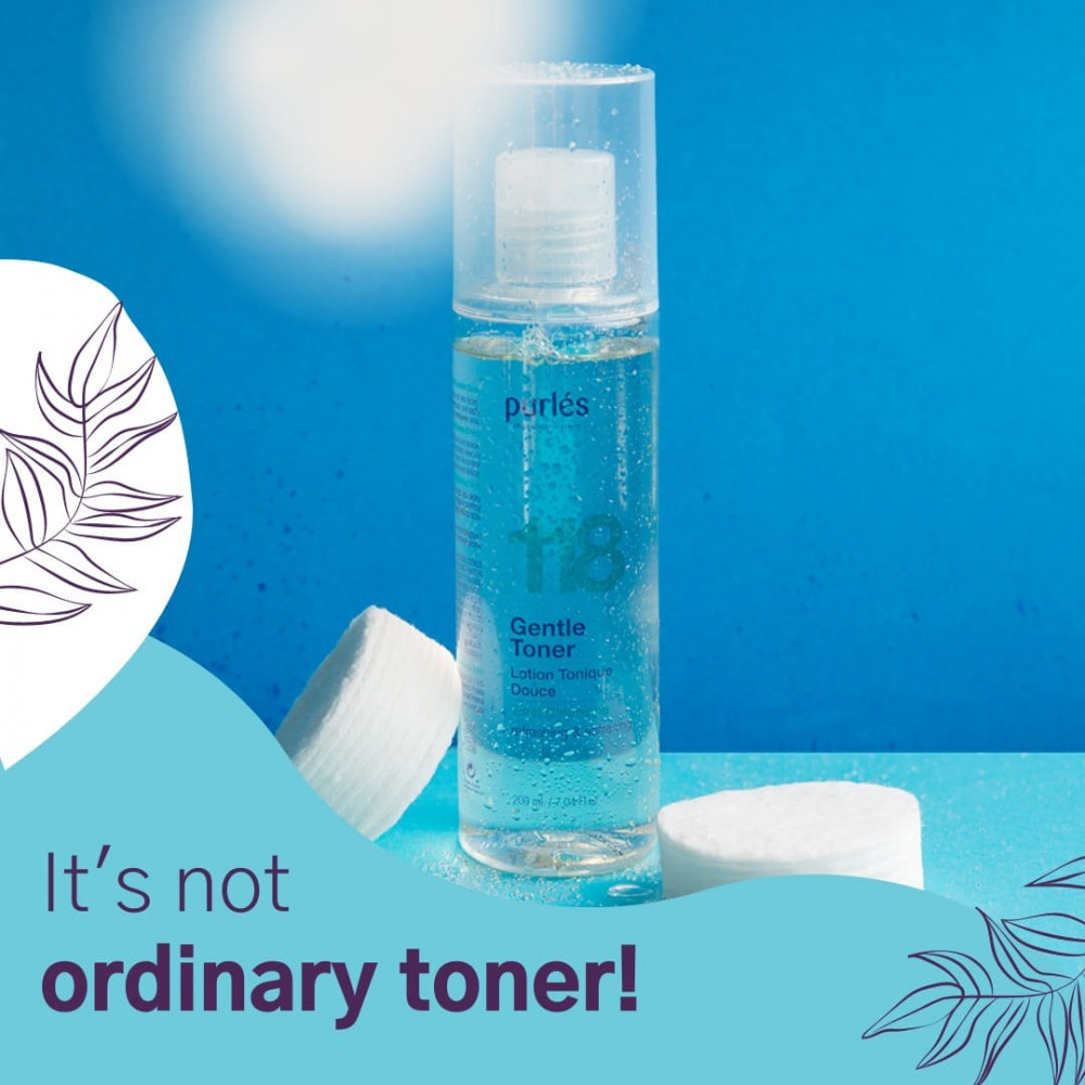 Нежный тоник для лица - Purles 118 Gentle Toner фото 2