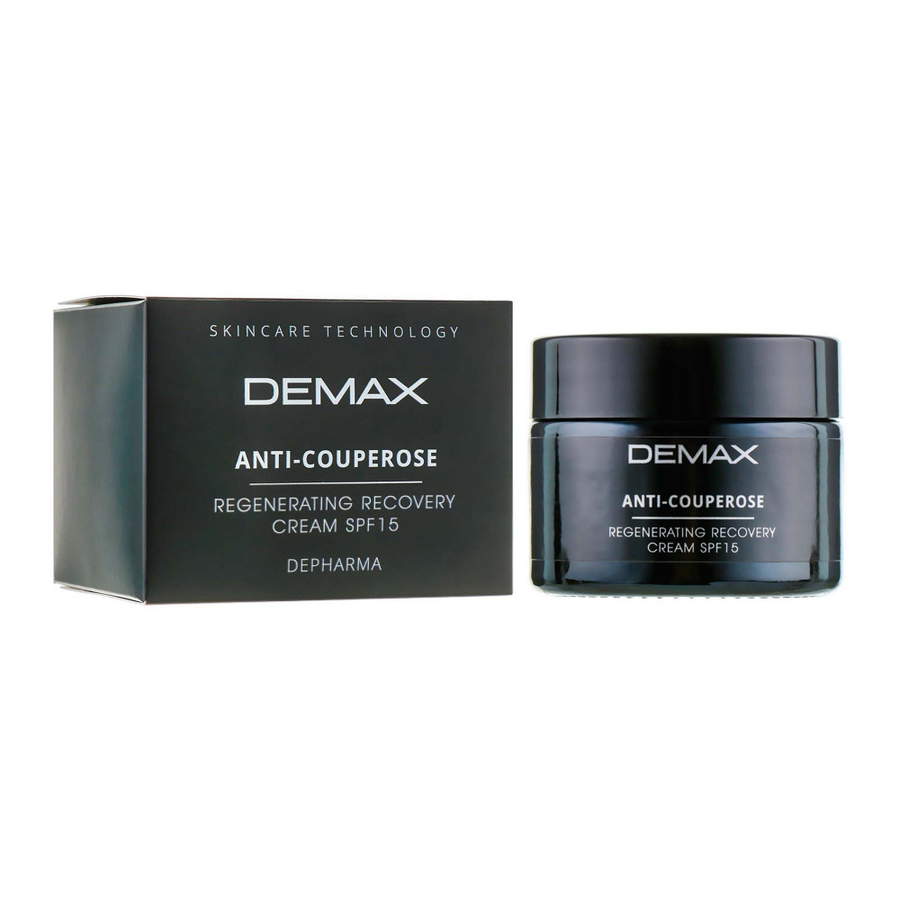 Регенерирующий крем-флюид SPF15 - Demax Anti-Couperose Regenerating Recovery Cream SPF15 фото 2
