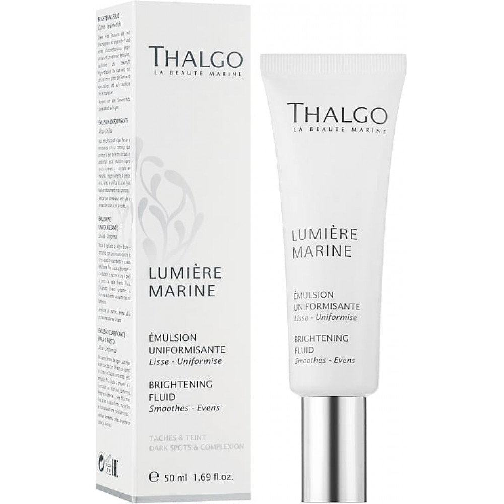 Эмульсия для лица осветляющая - Thalgo Lumiere Marine Brightening Fluid фото