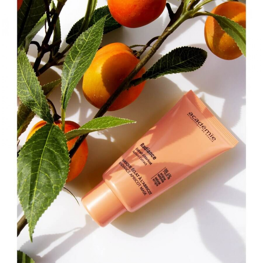 Абрикосова маска для обличчя - Academie Radiance Apricot Mask фото 3