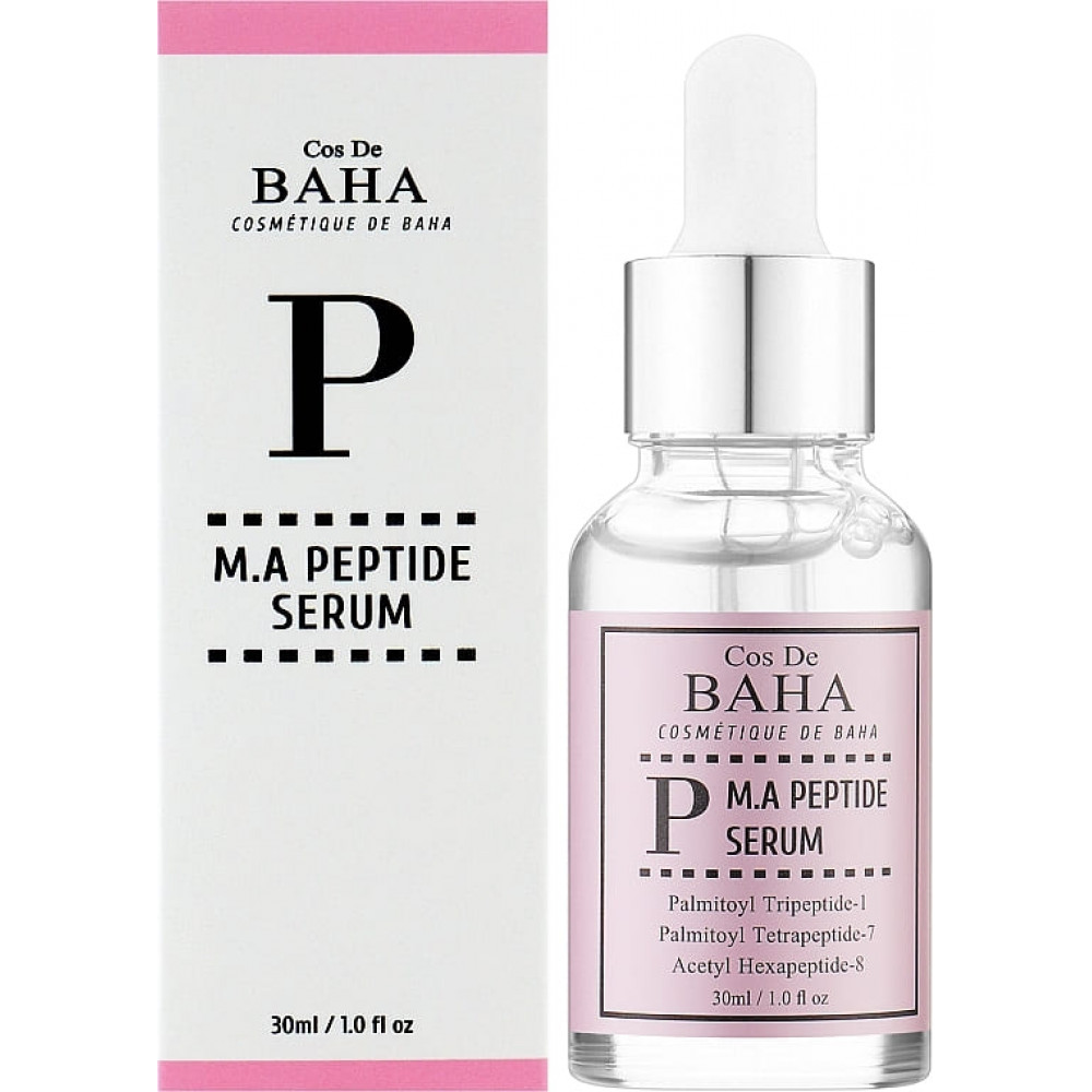 Пептидная сыворотка с матраксилом и аргиреллином - Cos De Baha Peptide Serum With Matrixyl 3000 & Argireline фото 2
