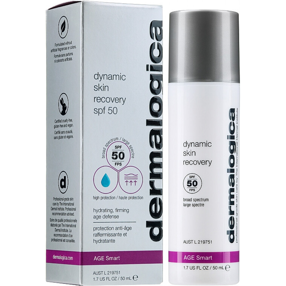 Активний відновлювач шкіри - Dermalogica Dynamic Skin Recovery SPF50 фото 3