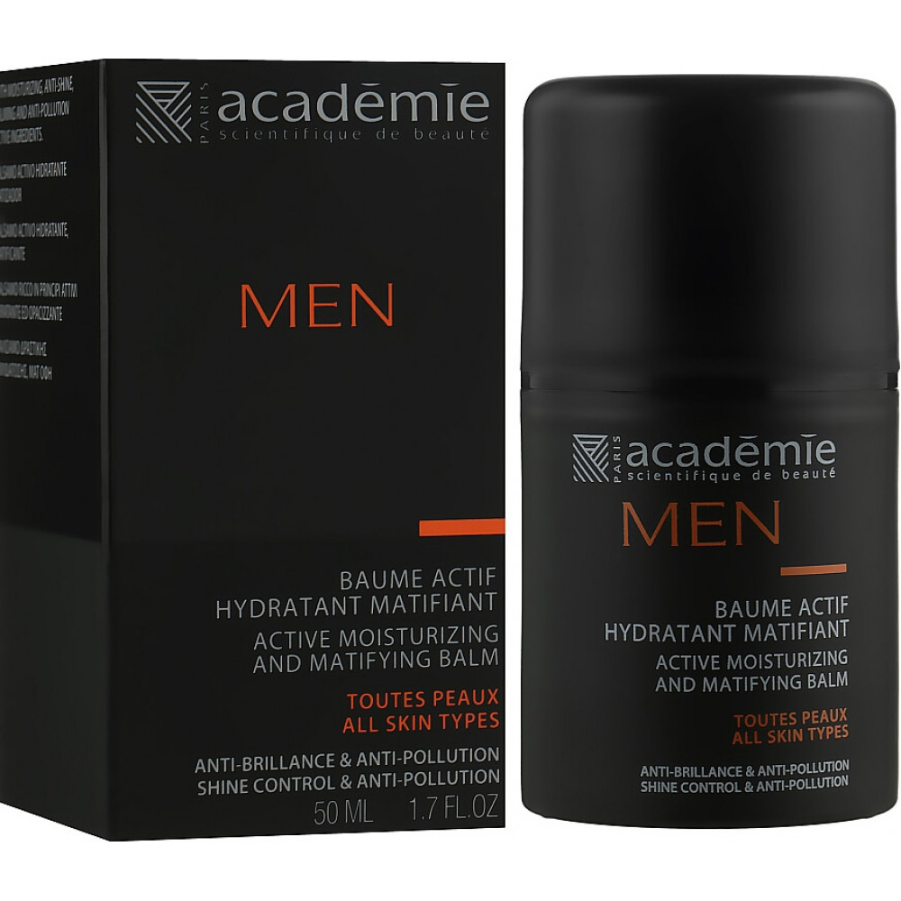 Активний зволожуючий матуючий бальзам - Academie BAUME ACTIF HYDRATANT MATIFIANT фото 3