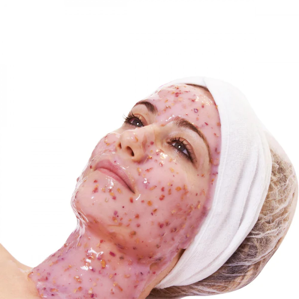 Альгінатна маска з гіалуроновою кислотою і пелюстками троянд - Yellow Rose Hyaluronic Peel-Off Face Mask with Rose Petals  фото 2