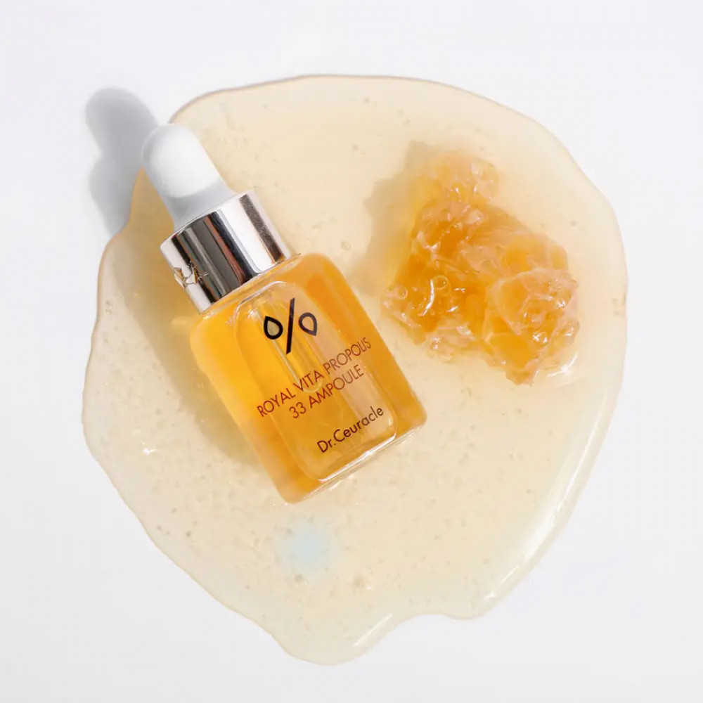 Ампульная сыворотка для лица - Dr.Ceuracle Royal Vita Propolis 33 Ampoule фото 4