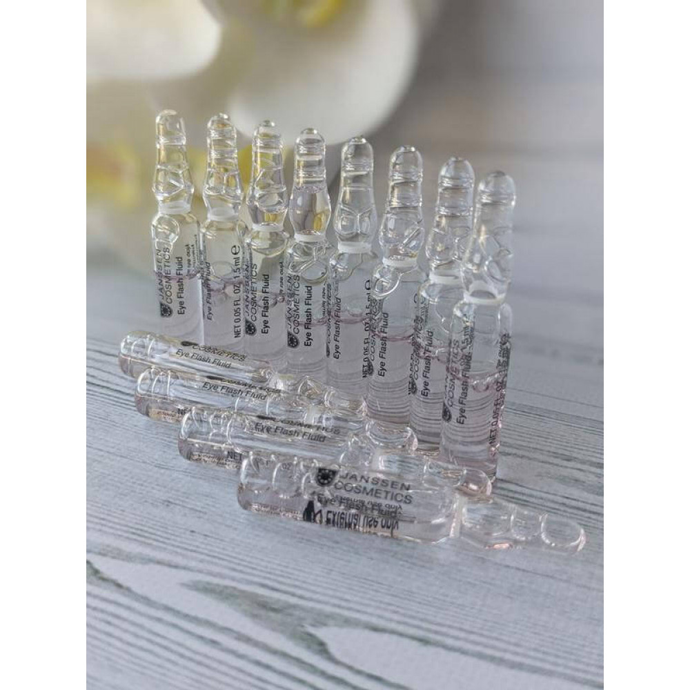Ампули для очей - Janssen Cosmetics Ampoules Eye Flash Fluid фото 2