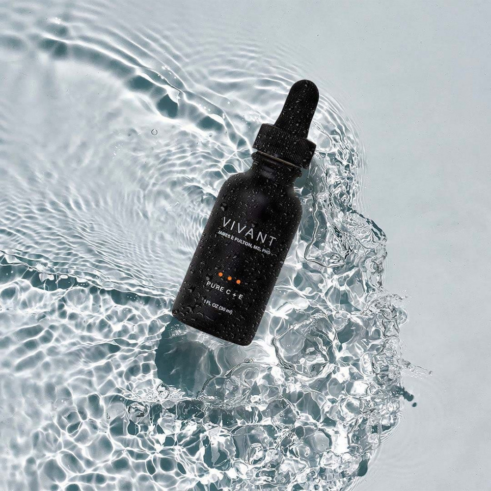 Антиоксидантная сыворотка - Vivant Skin Care Pure C + E (Spin Trap Antioxidant Serum) фото 3
