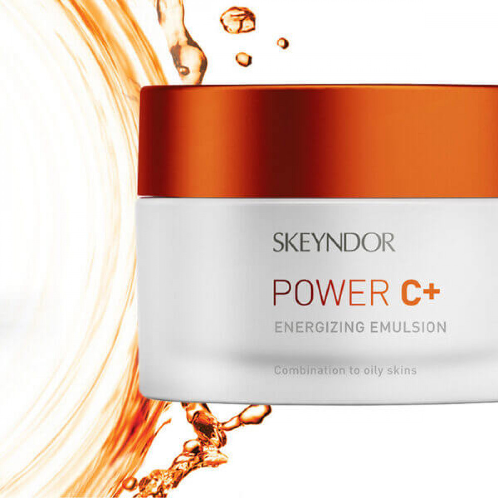 Осветляющая эмульсия для комбинированной и жирной кожи - Skeyndor Power C+ Energizing Emulsion Combination To Oily Skins фото 2