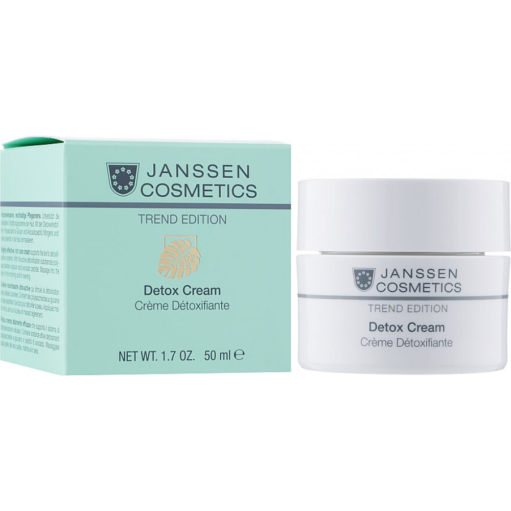Антиоксидантный детокс-крем - Janssen Cosmetics Detox Cream фото