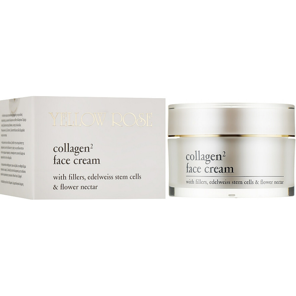 Антивіковий крем для обличчя з колагеном - Yellow Rose Collagen Face Cream фото 2