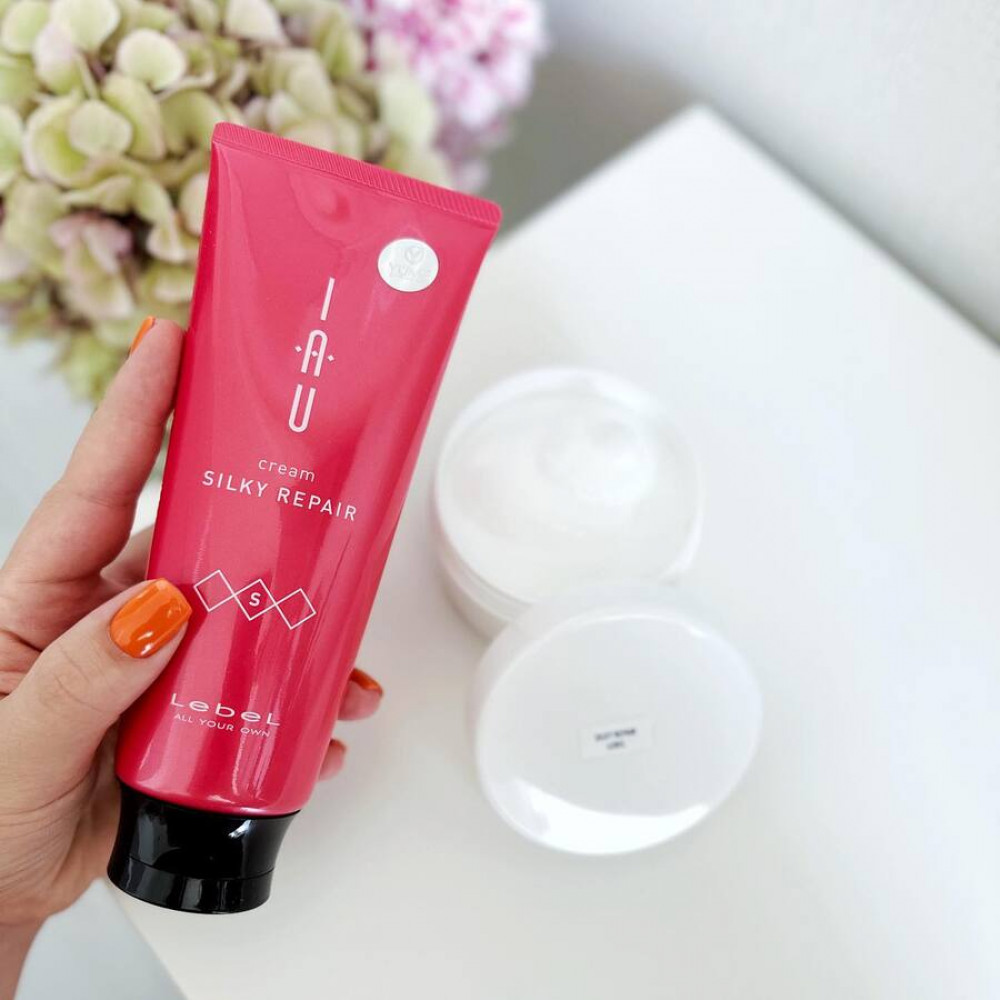 Аромакрем с шелковистой текстурой для укрепления волос - Lebel IAU Cream Silky Repair фото 2