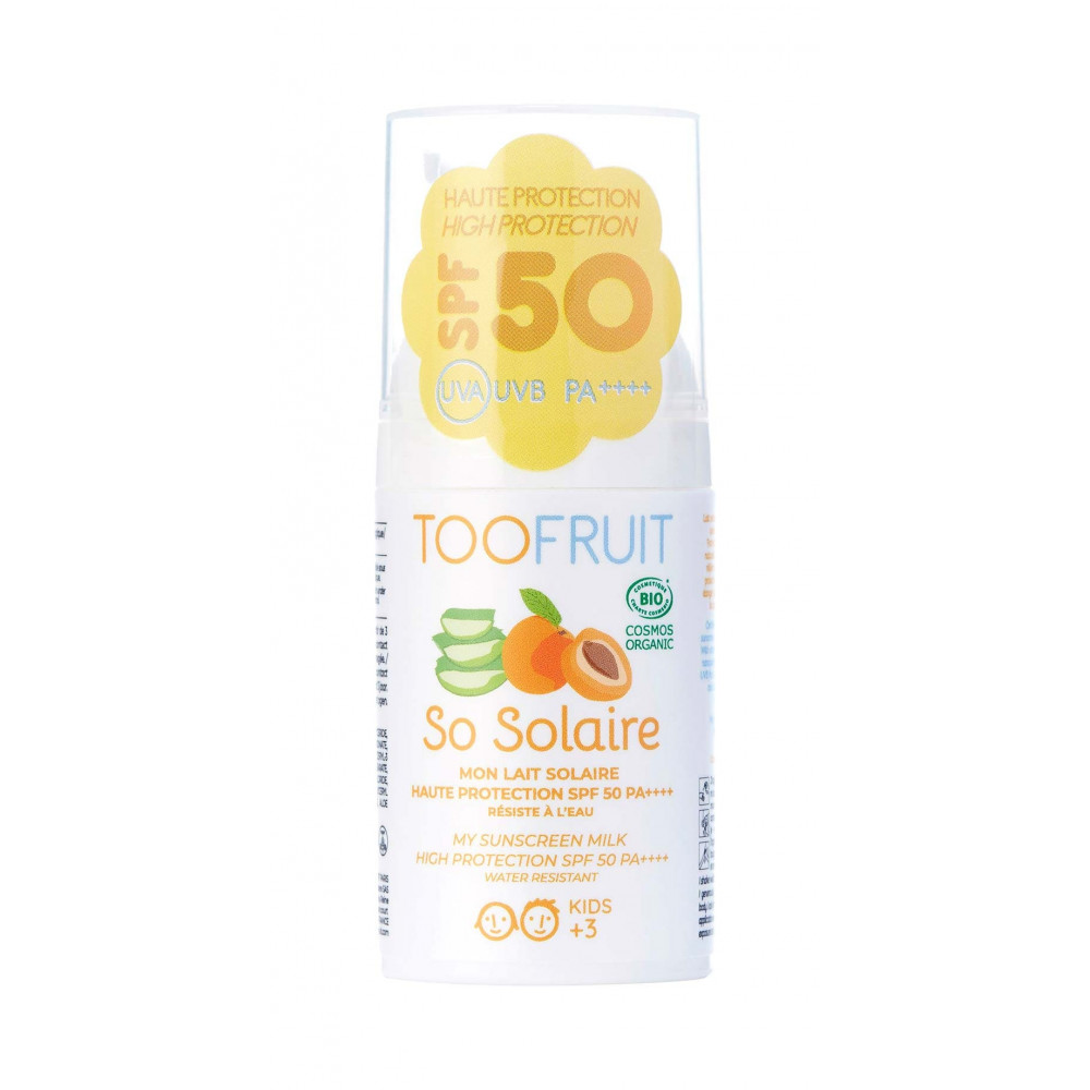 Сонцезахисне молочко для обличчя SPF50 "Ловимо сонце" - Toofruit Protection Sunscreen Milk SPF 50 фото