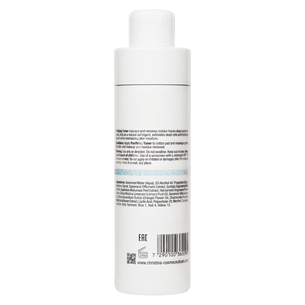 Тонік для очищення з геранню для нормальної шкіри - Christina Purifying Toner for normal skin with Geranium  фото 4