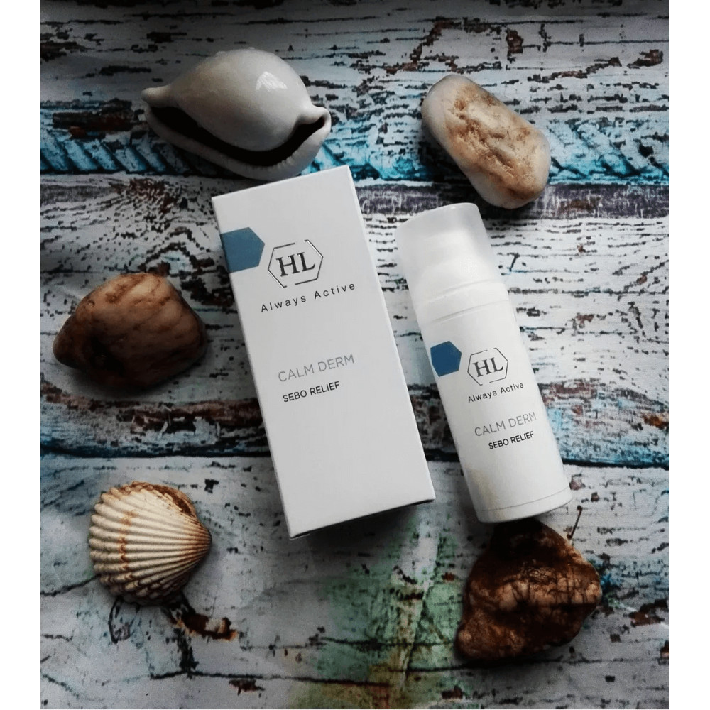 Балансуючий крем для себорейної та жирної шкіри - Holy Land Cosmetics Calm Derm Sebo Relief фото 4