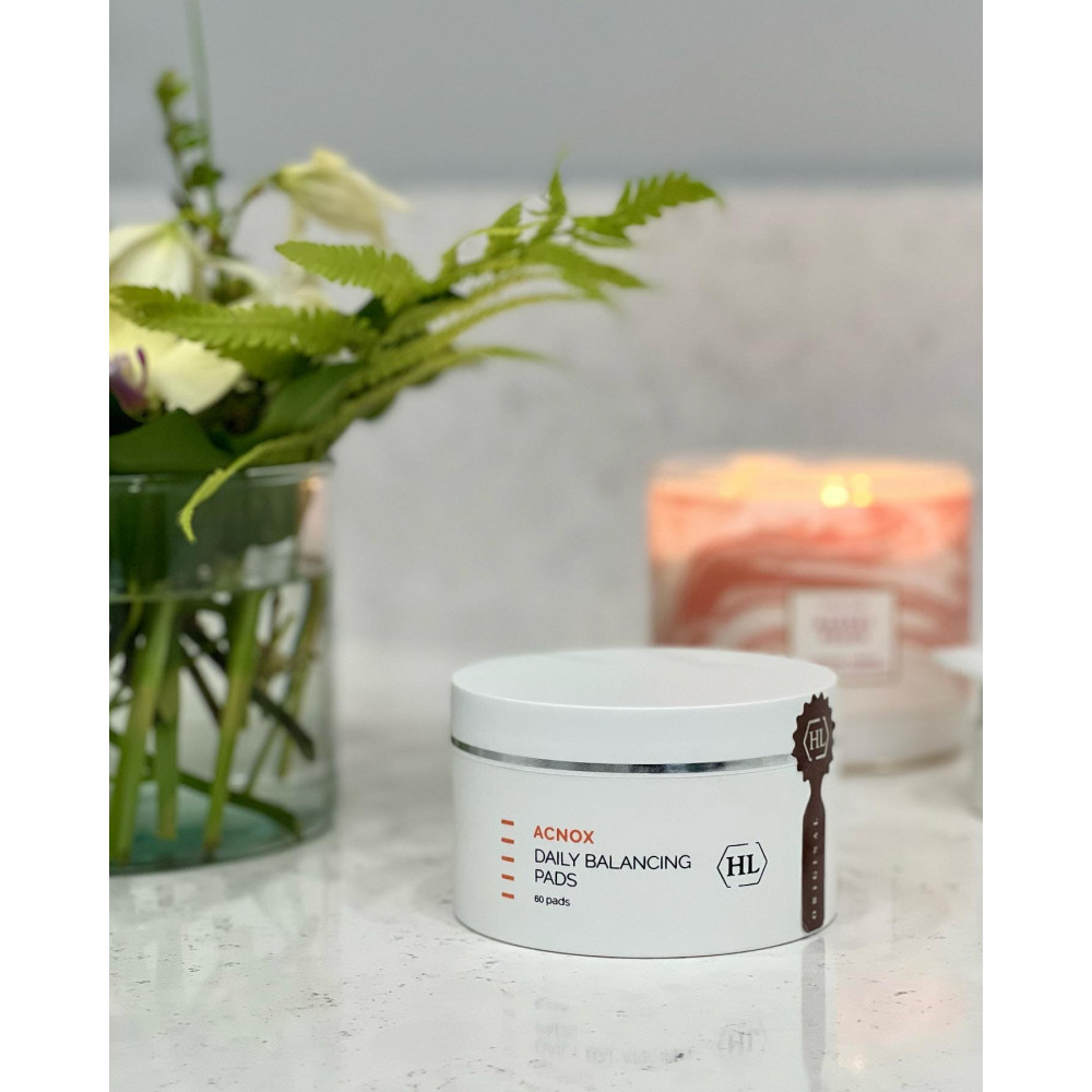 Балансирующие спонжи для лица - Holy Land Cosmetics Acnox Plus Daily Balancing Pads фото 3