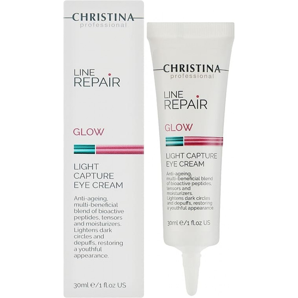 Багатофункціональний крем для шкіри навколо очей - Christina Line Repair Glow Light Capture Eye Cream фото