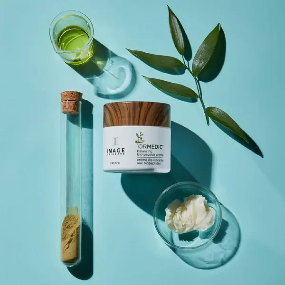 Біо-пептидний нічний крем з фитоестрогенами - Image Skincare Ormedic Balancing Bio Peptide Creme фото 4