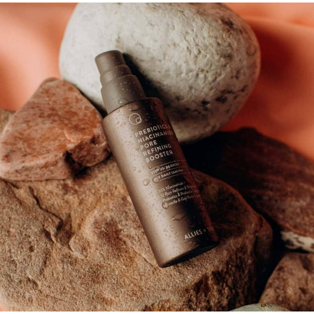 Бустер с пребиотиками и ниацинамидом - Allies Of Skin Probiotics & Niacinamide Pore Refining Booster фото 5