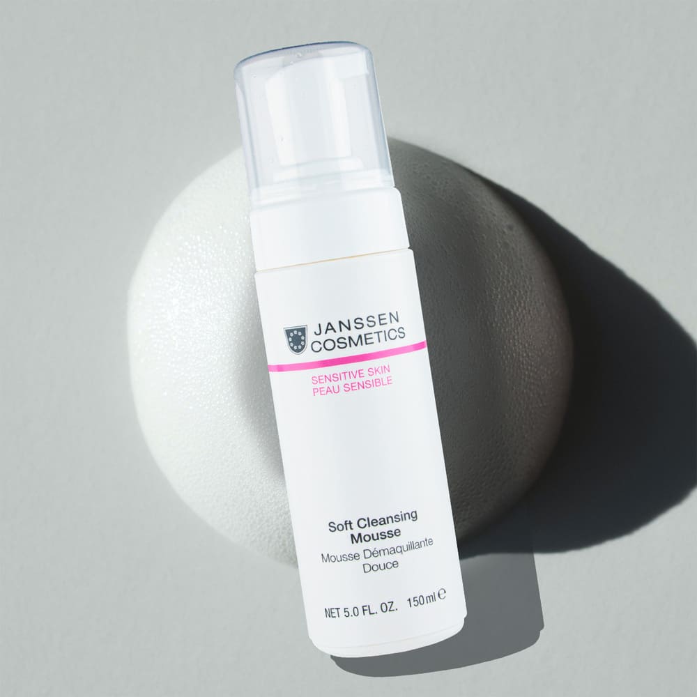Нежный мусс для умывания - Janssen Cosmetics Sensitive Skin Soft Cleansing Mousse фото 2