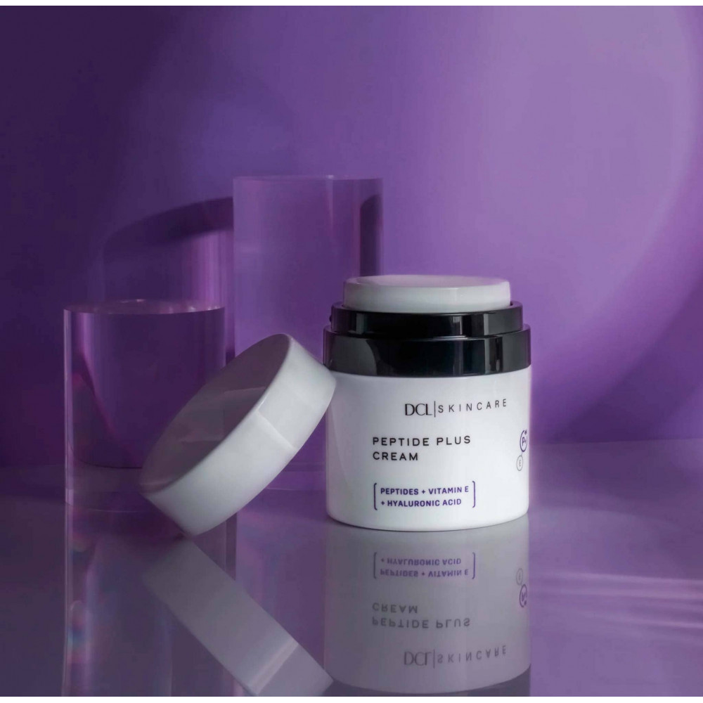 Пептидный крем для разглаживания и увлажнения кожи - DCL Peptide Plus Cream фото 2