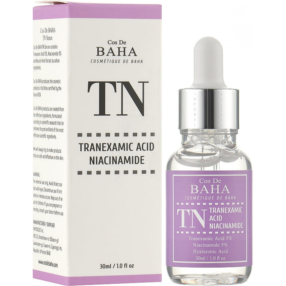 Сыворотка для лица и шеи - Cos De Baha Tranexamic Serum фото 2
