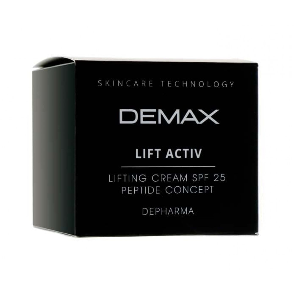 Увлажняющий лифтинг крем - Demax Lift Activ Lifting Cream Peptide Concept SPF 25 фото 2