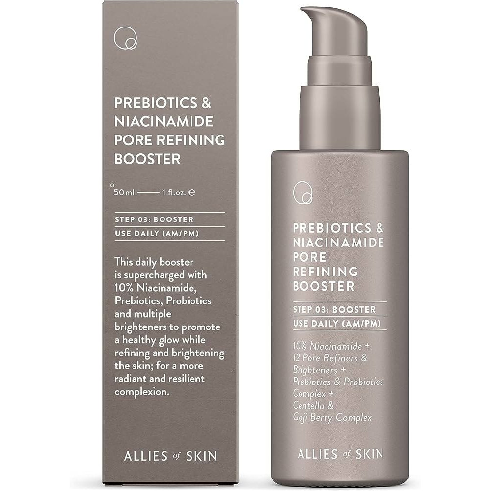 Бустер с пребиотиками и ниацинамидом - Allies Of Skin Probiotics & Niacinamide Pore Refining Booster фото 2