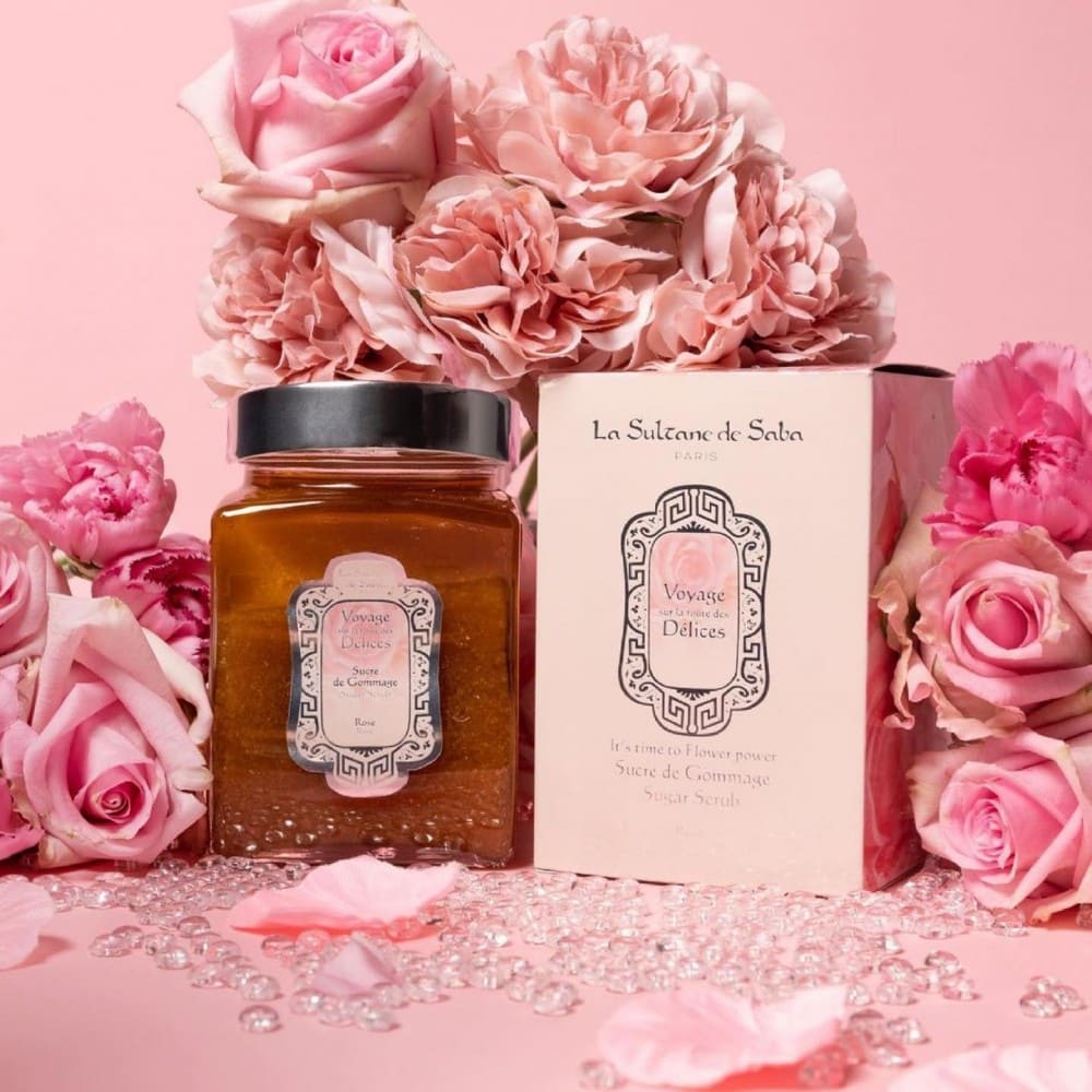 Сахарный скраб для тела - La Sultane de Saba Sugar Scrub Rose фото 3