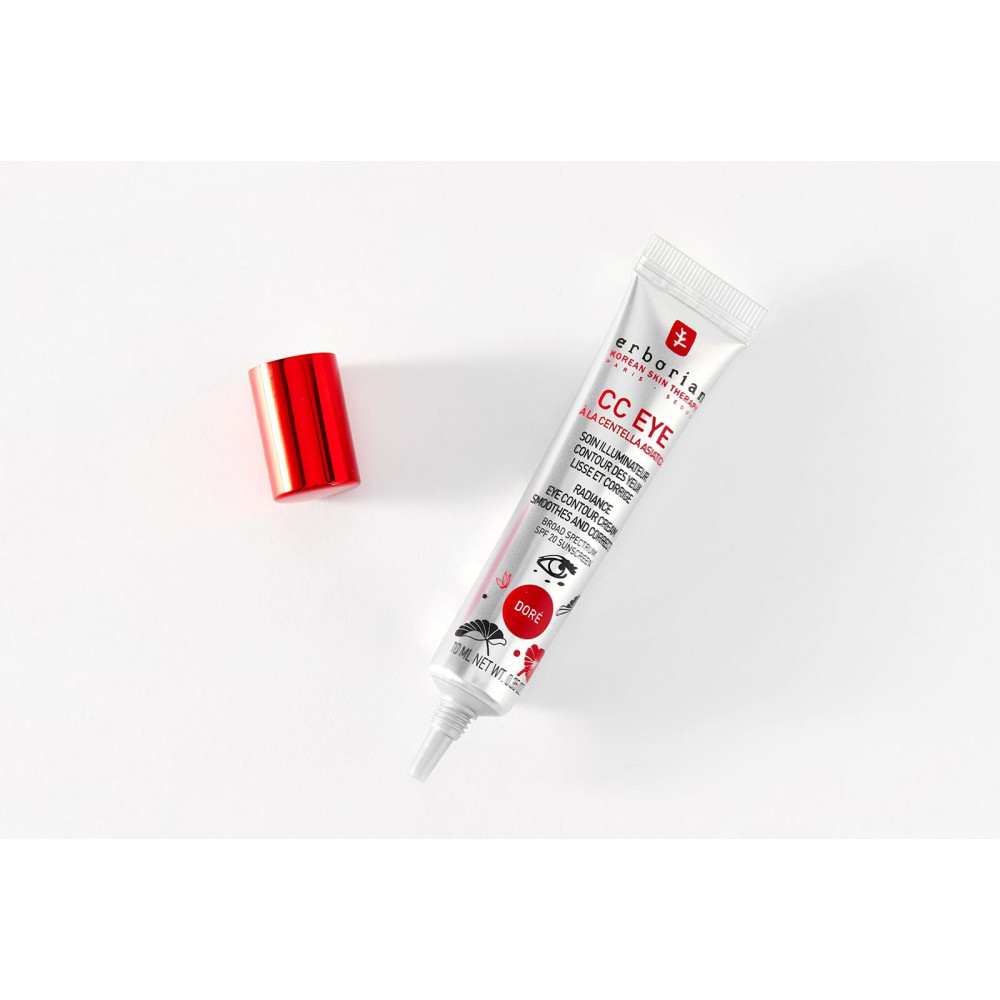 Корректирующий СС-крем для кожи вокруг глаз - Erborian CC Eye Cream  Dore фото 2