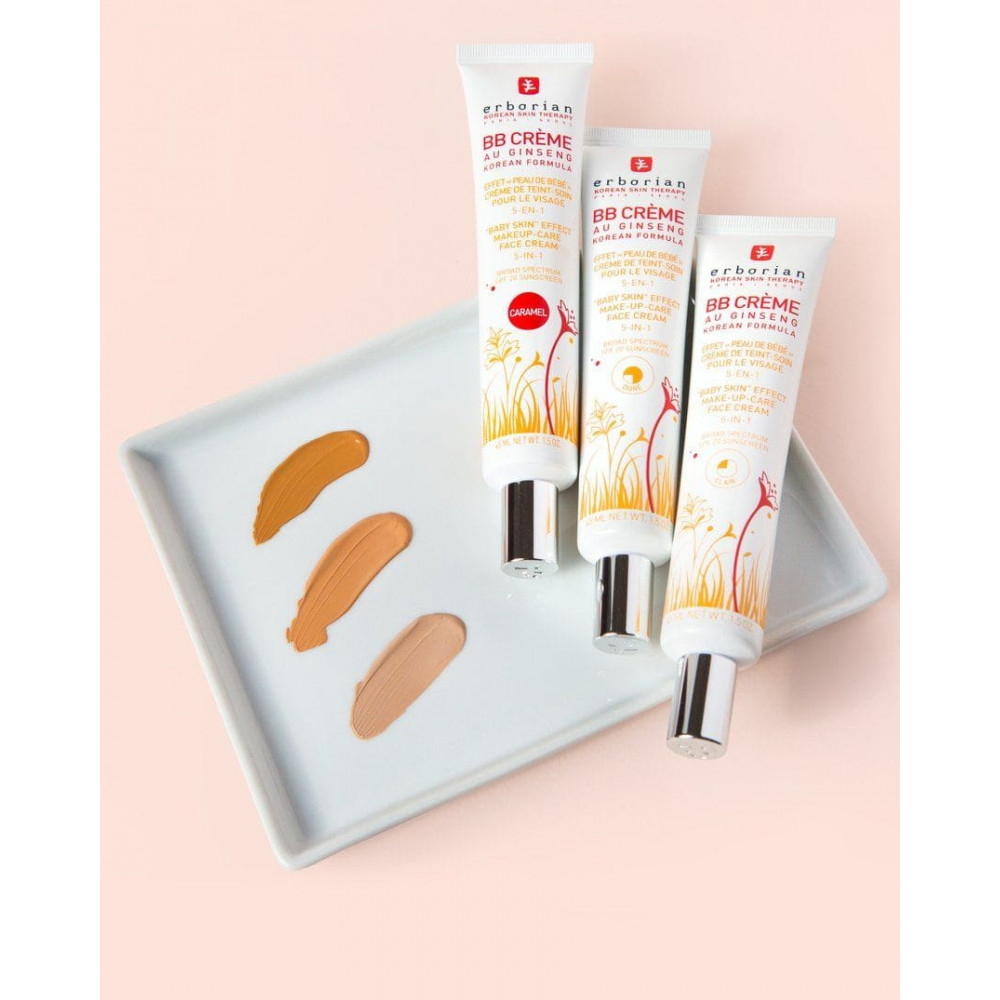 Тонирующий супер ВВ-крем для лица (Dore) - Erborian Super BB Au Ginseng Dore Cream фото 4