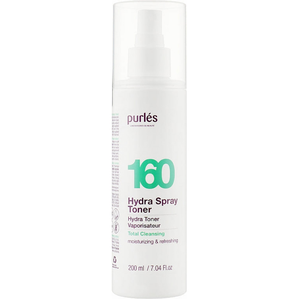 Увлажняющий спрей-тоник для лица - Purles Total Cleansing Hydra Spray Toner 160 фото