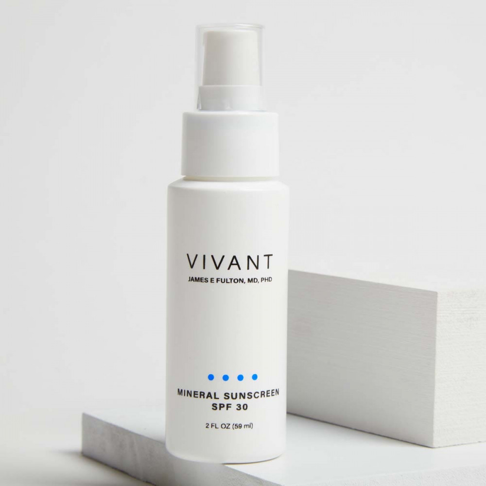 Денний лосьйон з SPF 30 - Vivant Skin Care Mineral Sunscreen SPF 30 фото 2