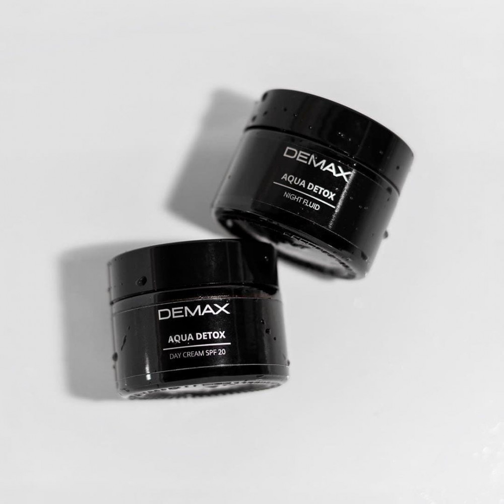 Детокс ночной аква флюид - Demax Aqua Detox Night Fluid фото 3