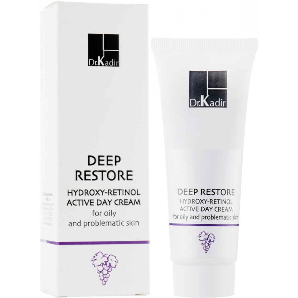 Дневной крем для жирной и проблемной кожи - Dr. Kadir Deep Restore Day Cream For The Oily And Problematic Skin фото 4
