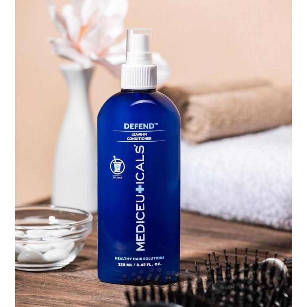 Несмываемой уход для защиты и разглаживания волос - Mediceuticals Healthy Hair Solutions Defend Leave-in Conditioner фото 4