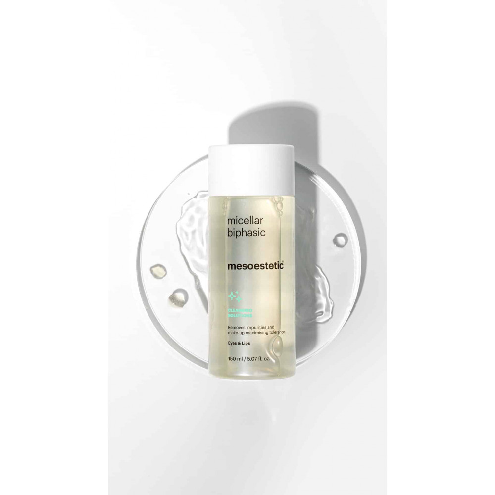 Двофазне міцелярне очищення - Mesoestetic Micellar Biphasic фото 3