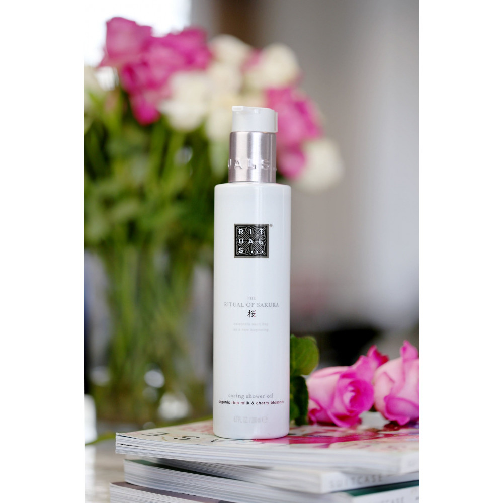 Масло для душа - Rituals The Ritual of Sakura Caring Shower Oil фото 3