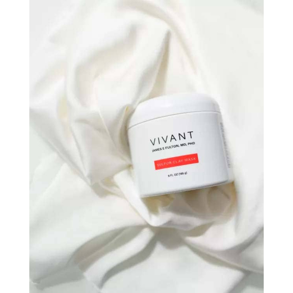 Глиняная маска с серой - Vivant Skin Care Sulfur Clay Mask фото 2