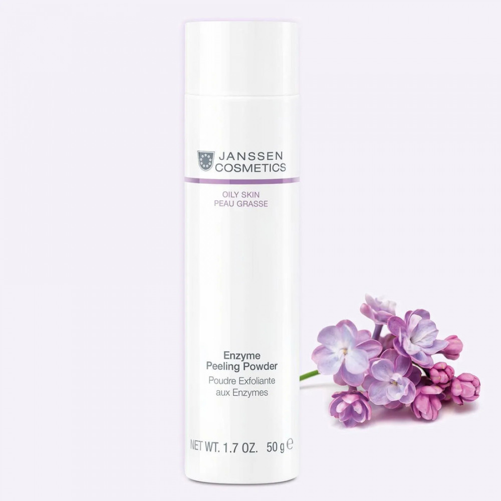 Энзимный пилин-порошок - Janssen Cosmetics Oily Skin Enzyme Peeling Powder фото 4