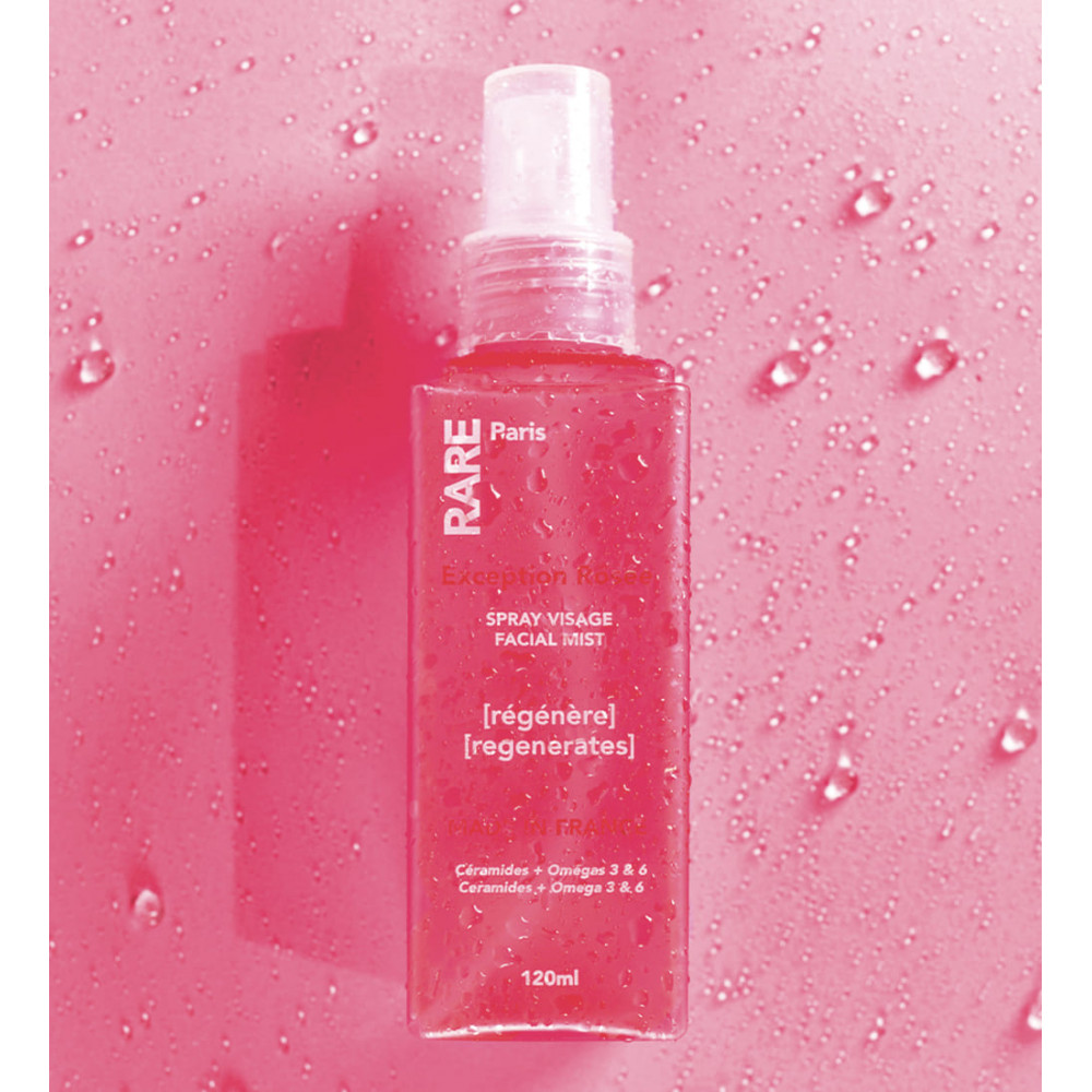 Восстанавливающий мист для лица с церамидами, Омега 3 и 6 - Rare Paris Regenerating Facial Mist фото 4