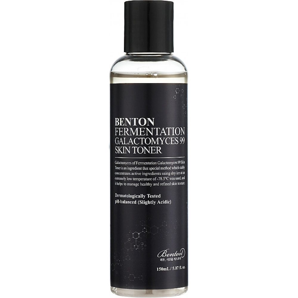 Ферментированный тонер с галактомицетами 99% - Benton Fermentation Galactomyces 99 Skin Toner фото 3
