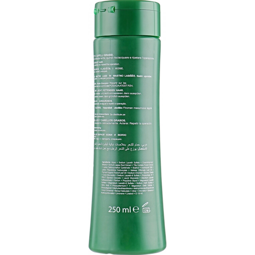 Фітоесенціальний шампунь для жирного волосся - Orising Grassi Shampoo фото 2