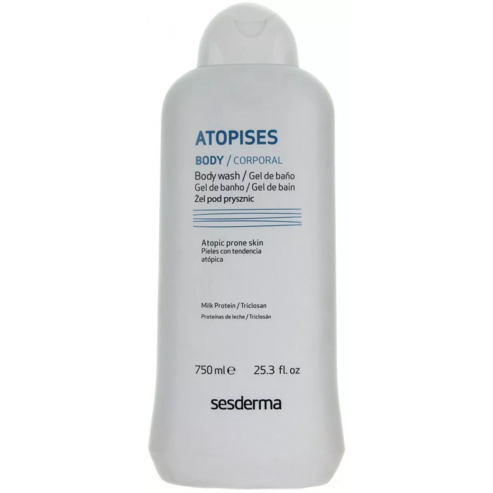 Гель для душу при атопічному дерматиті - SeSDerma Atopises Bath Gel фото