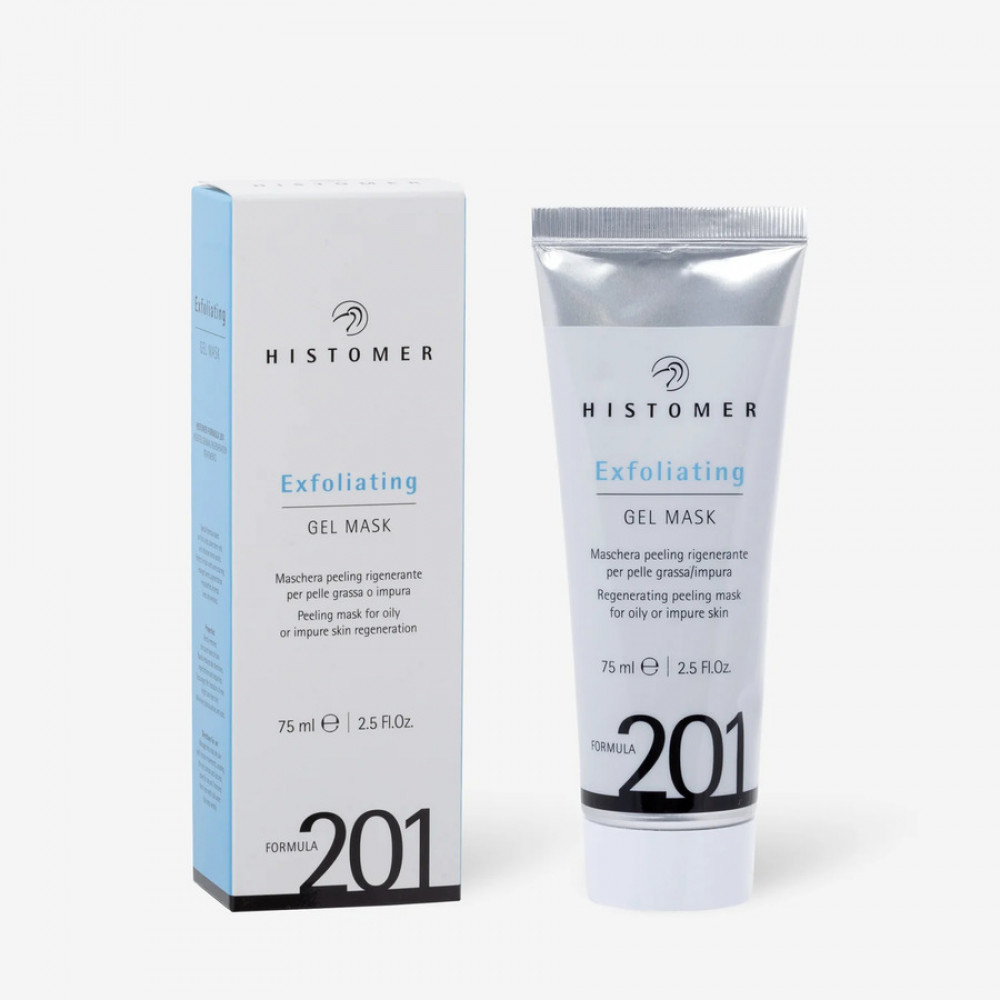 Гель-маска ексфоліант - Histomer Exfoliating Gel Mask FORMULA 201  фото 2