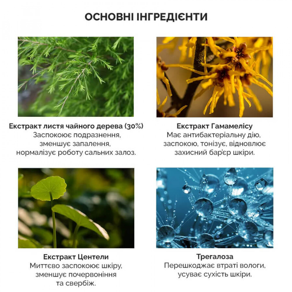 Гель-пенка для умывания с экстрактом чайного дерева - Dr.Ceuracle Tea Tree Purifine 30 Cleansing Foam фото 5