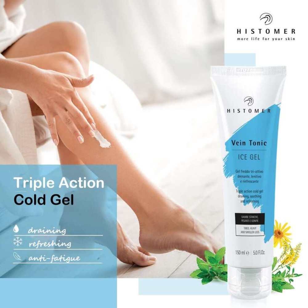Гель для ніг - Histomer Vein Tonic Ice Gel  фото 4