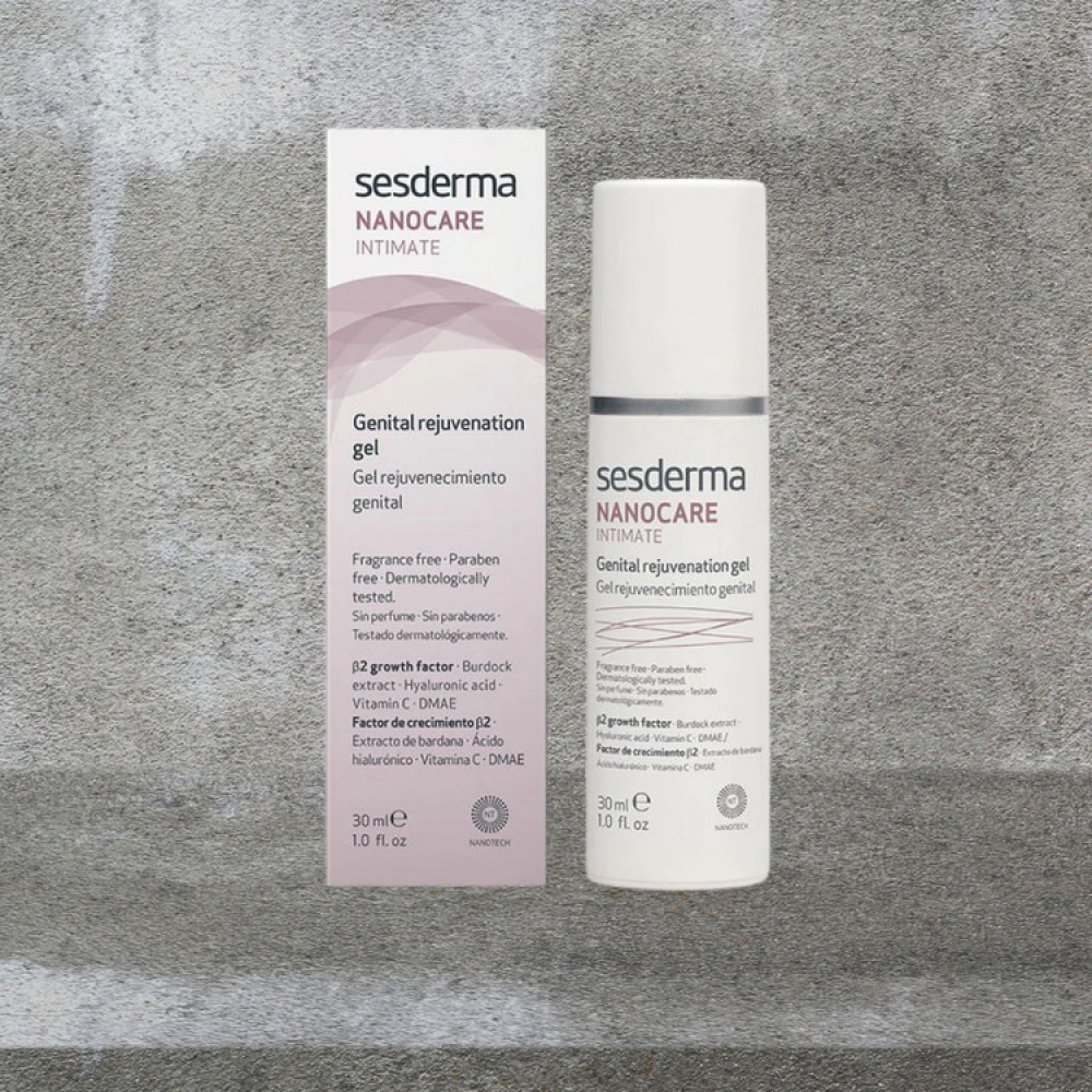 Генитальный омолаживающий гель - SeSDerma Nanocare Intimate Genital Rejuvenation Gel фото 2