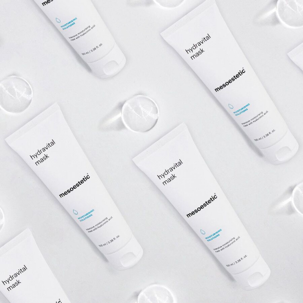 Увлажняющая-питательная маска для лица Гидро-Витал - Mesoestetic Hydra-vital face mask фото 2
