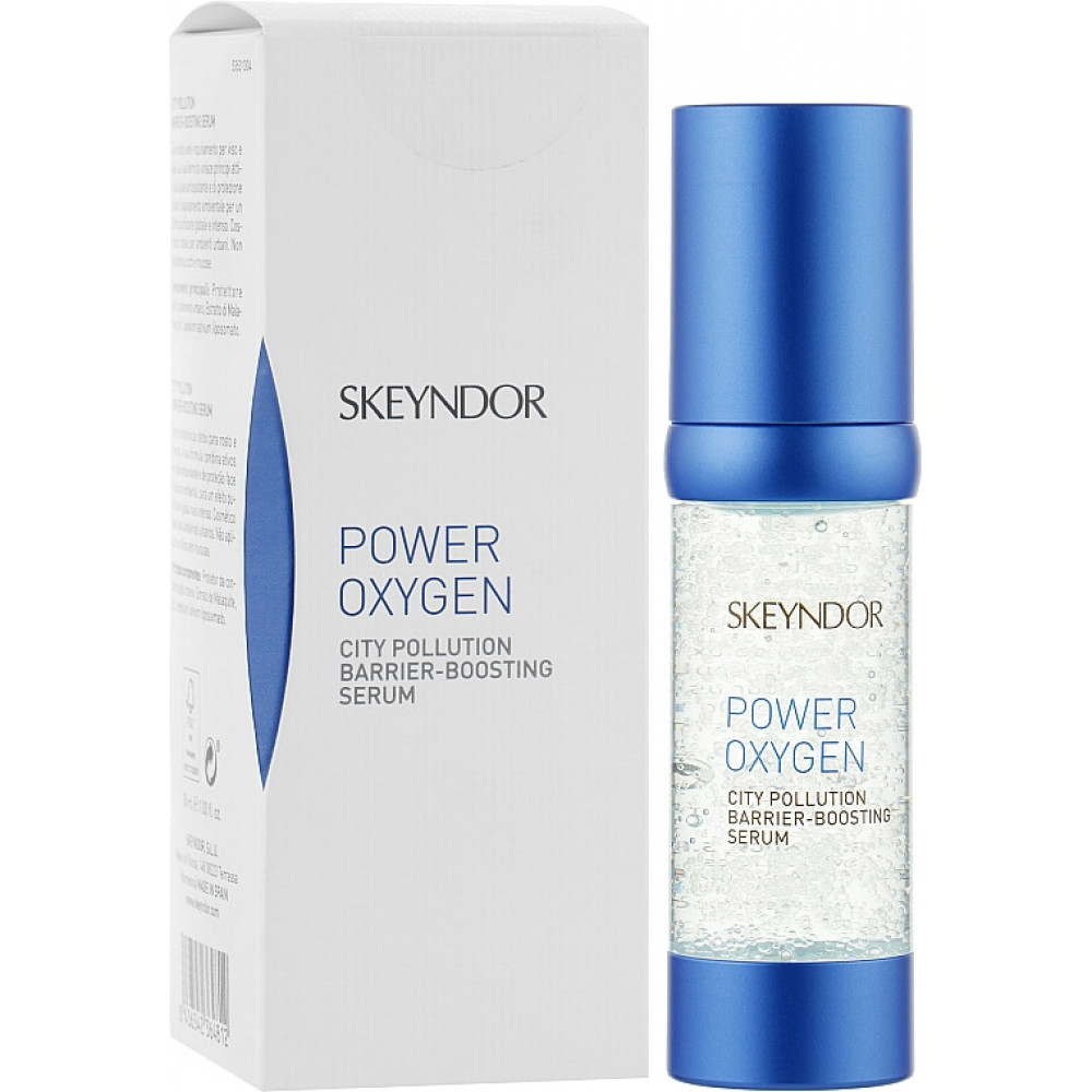 Интенсивная детокс-сыворотка - Skeyndor Power Oxygen City Pollution Barrier-Boosting Serum + O2 фото 2